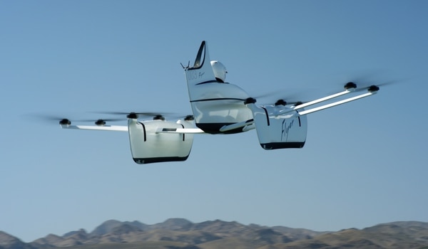 Cofundador de Google lanzará un auto volador y así se ve