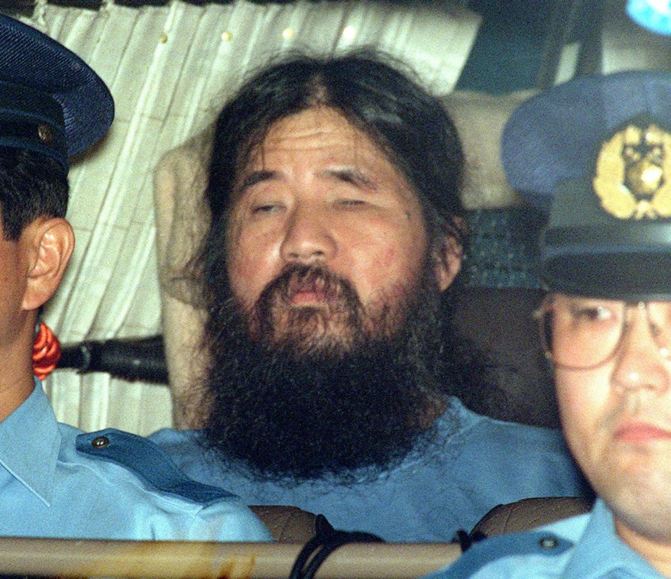 Ejecutaron a Shoko Asahara, ideólogo de la cruenta masacre de Tokio Ejecutaron a Shoko Asahara, ideólogo de la cruenta masacre de Tokio