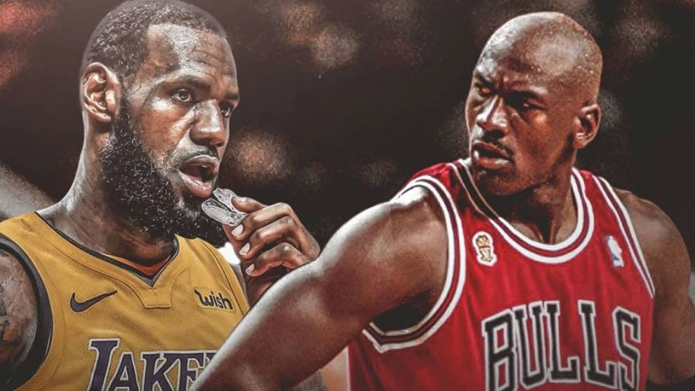 LeBron acepta el reto de Jordan LeBron acepta el reto de Jordan